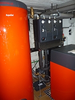 �lbrennwertheizung mit Solarwarmwasser
